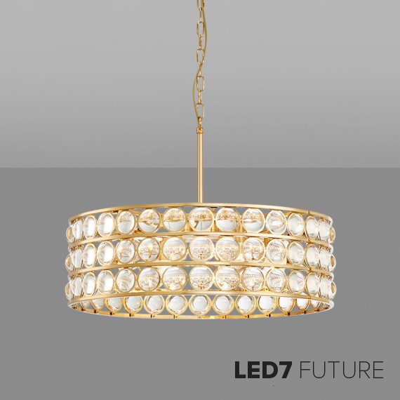 Loft Industry Modern - Beads  Chandelier